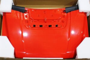 21-23 F-150 RAPTOR Ford Truck Hood ML3Z16612B ORANGE New Take Off Genuine OE OEM